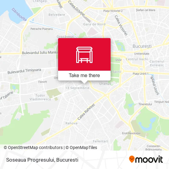 Soseaua Progresului map
