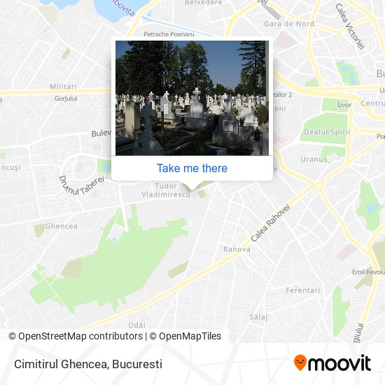 Cimitirul Ghencea map