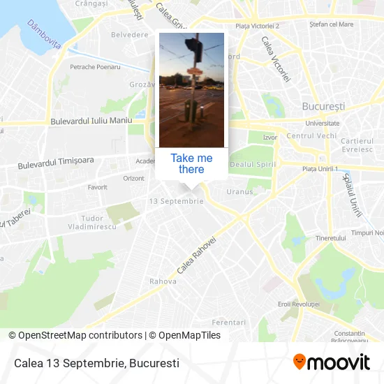 Calea 13 Septembrie map