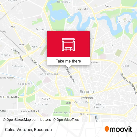 Calea Victoriei map