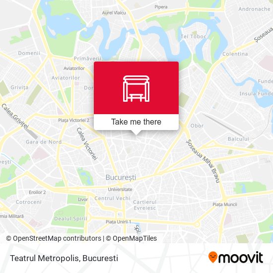 Teatrul Metropolis map