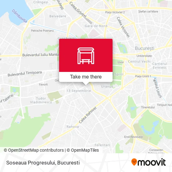 Soseaua Progresului map