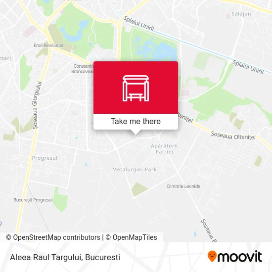 Aleea Raul Targului map