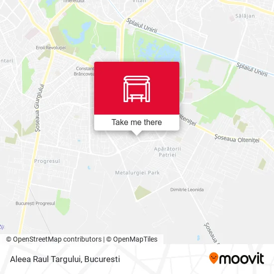 Aleea Raul Targului map