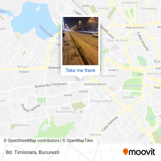 Bd. Timisoara map