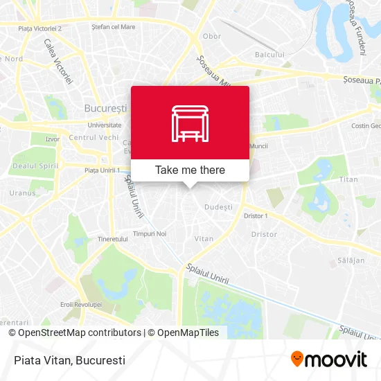 Piata Vitan map