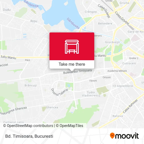 Bd. Timisoara map