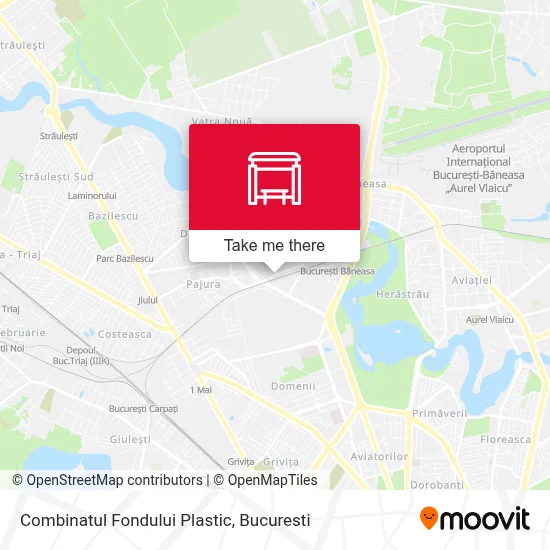 Combinatul Fondului Plastic map