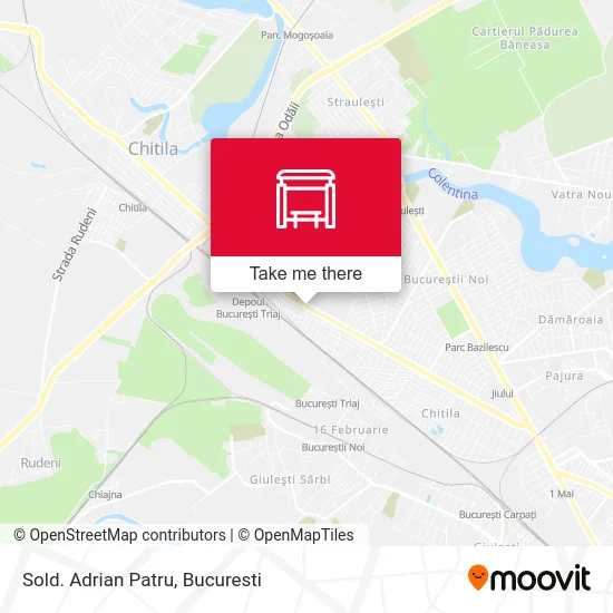 Sold. Adrian Patru map