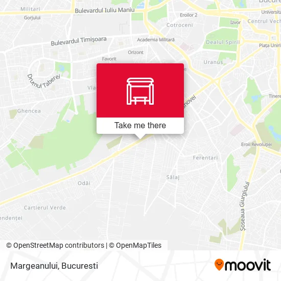 Margeanului map