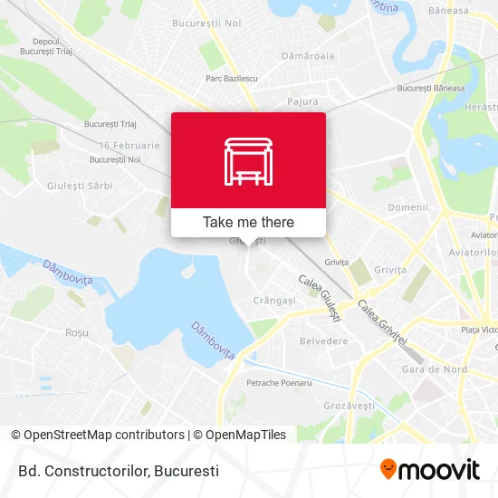 Bd. Constructorilor map