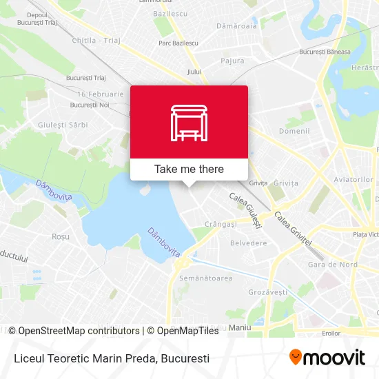 Liceul Teoretic Marin Preda map
