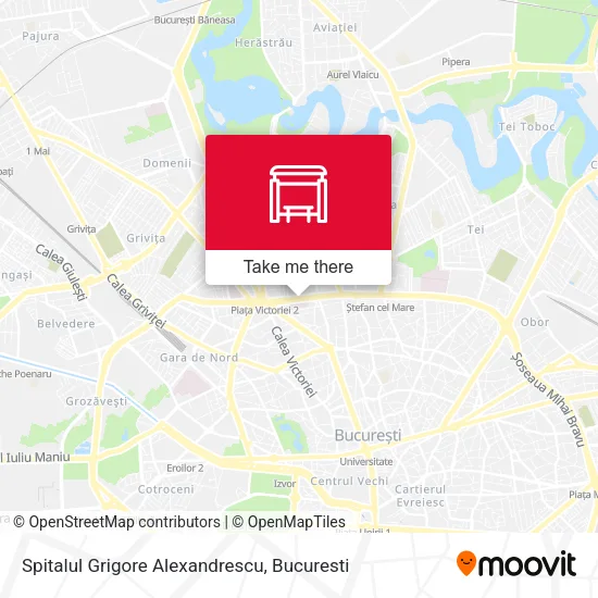 Spitalul Grigore Alexandrescu map