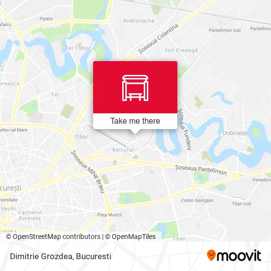 Dimitrie Grozdea map