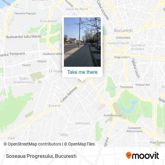 Soseaua Progresului map