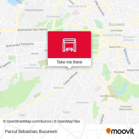 Parcul Sebastian map