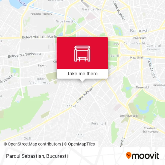 Parcul Sebastian map