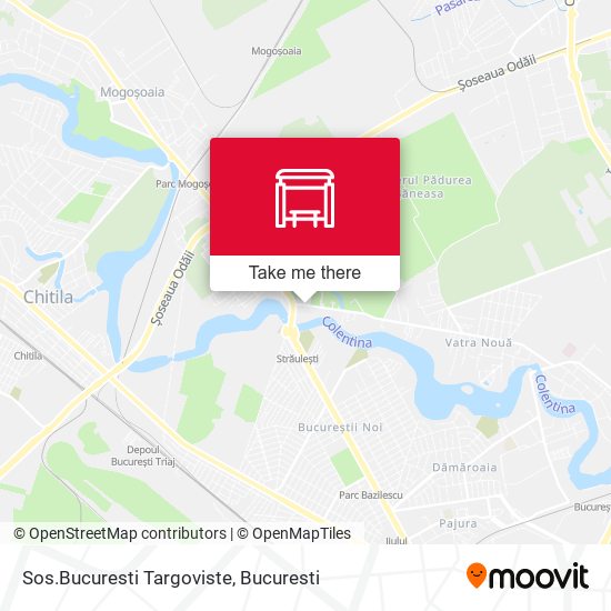 Sos.Bucuresti Targoviste map