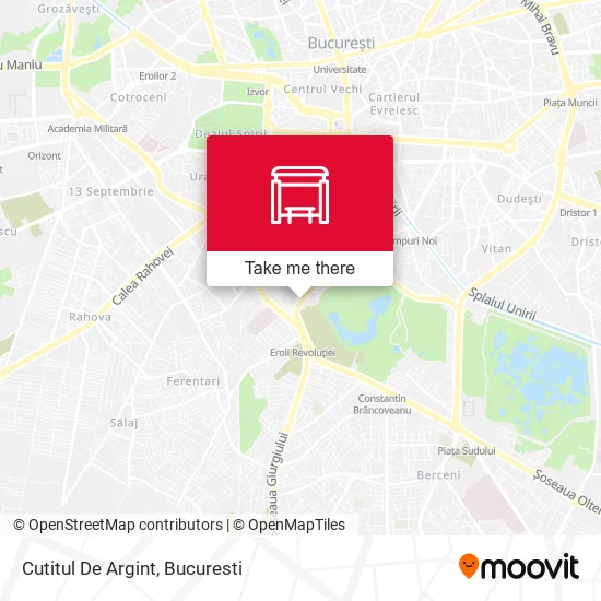 Cutitul De Argint map