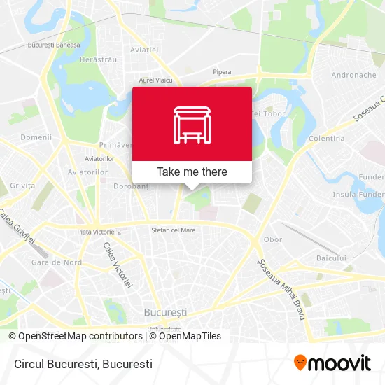 Circul Bucuresti map