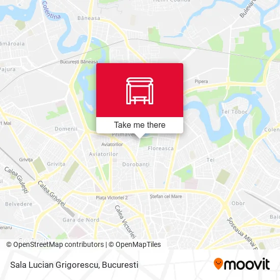 Sala Lucian Grigorescu map