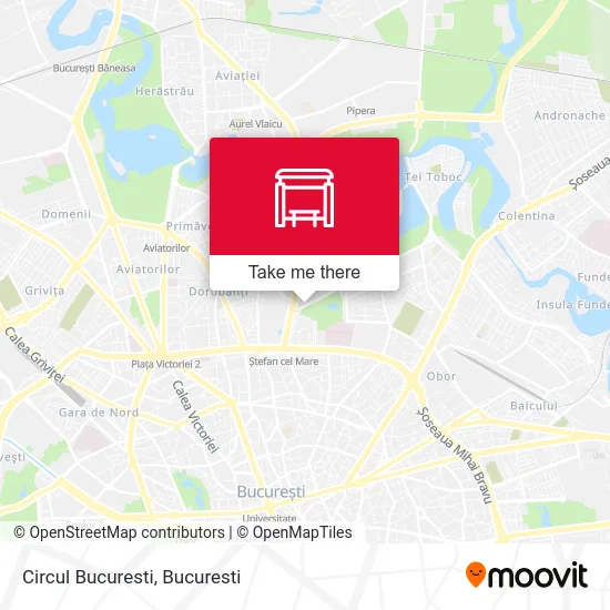 Circul Bucuresti map