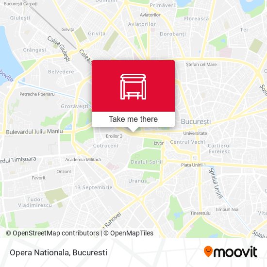 Opera Nationala map