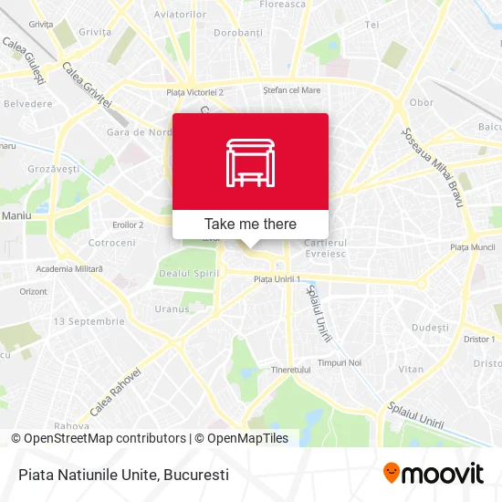 Piata Natiunile Unite map