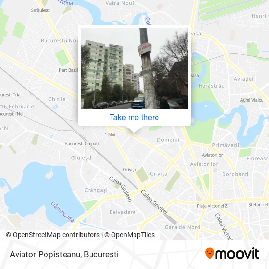 Aviator Popisteanu map