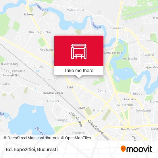 Bd. Expozitiei map