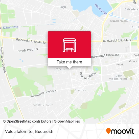 Valea Ialomitei map