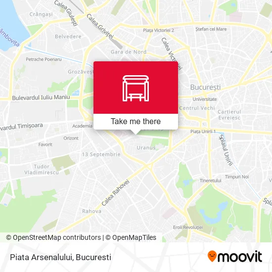 Piata Arsenalului map