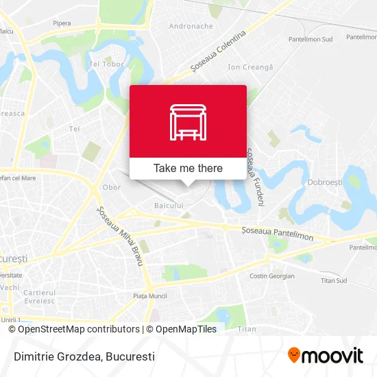 Dimitrie Grozdea map