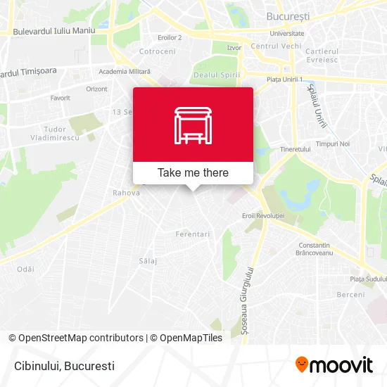 Cibinului map