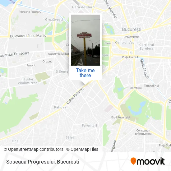 Soseaua Progresului map