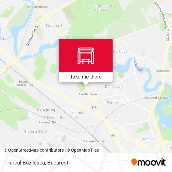 Parcul Bazilescu map