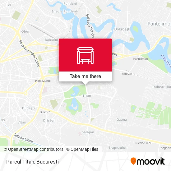 Parcul Titan map