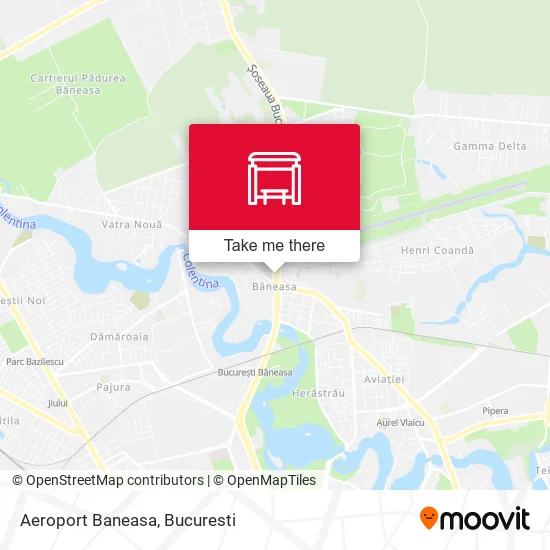 Aeroport Baneasa map