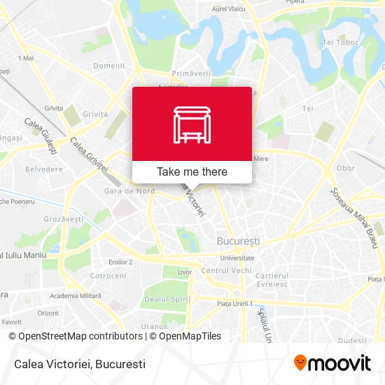 Calea Victoriei map