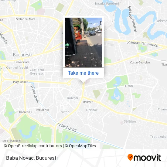 Baba Novac map
