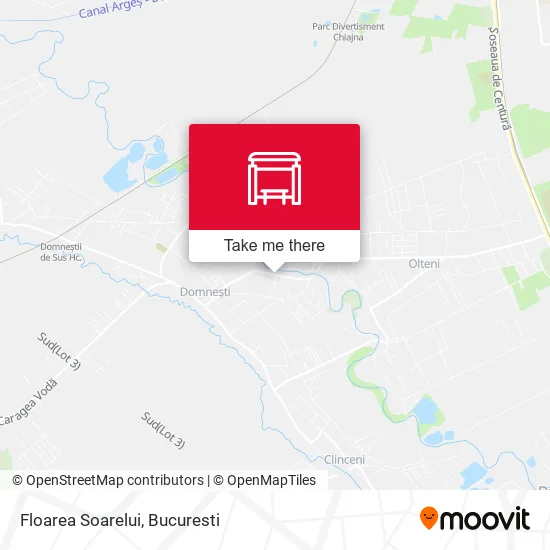 Floarea Soarelui map