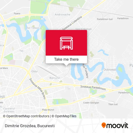 Dimitrie Grozdea map