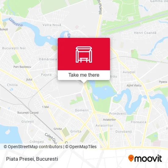Piata Presei map