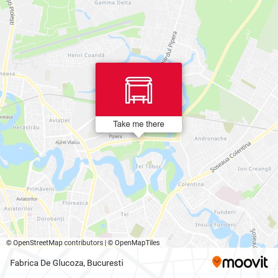 Fabrica De Glucoza map