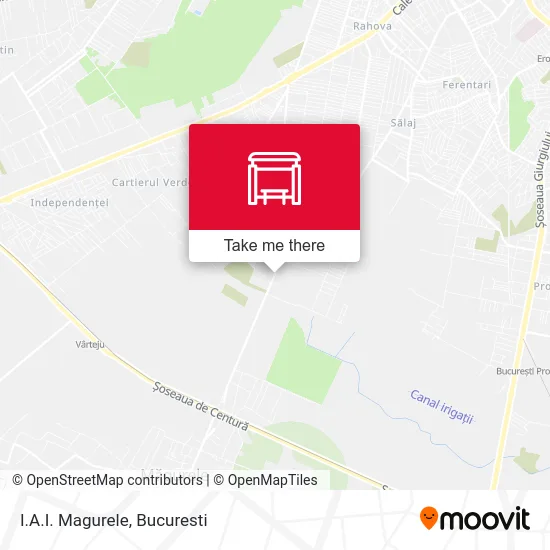 I.A.I. Magurele map