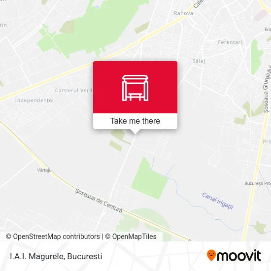 I.A.I. Magurele map