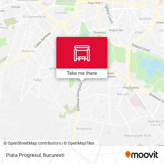Piata Progresul map