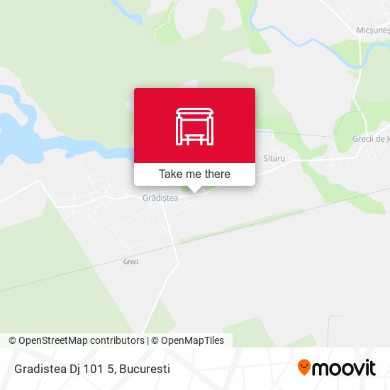 Gradistea Dj 101 5 map
