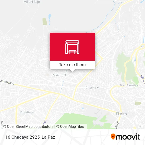 16 Chacaya 2925 map