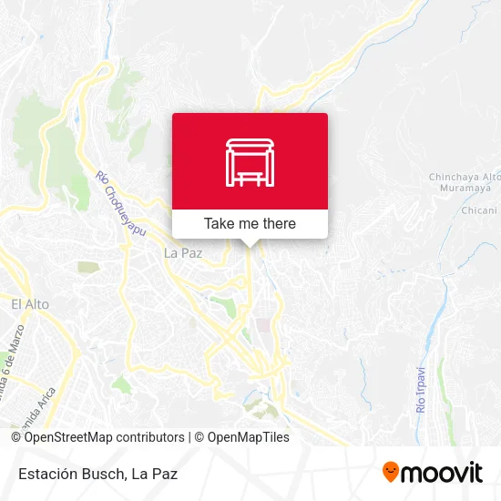 Mapa de Estación Busch